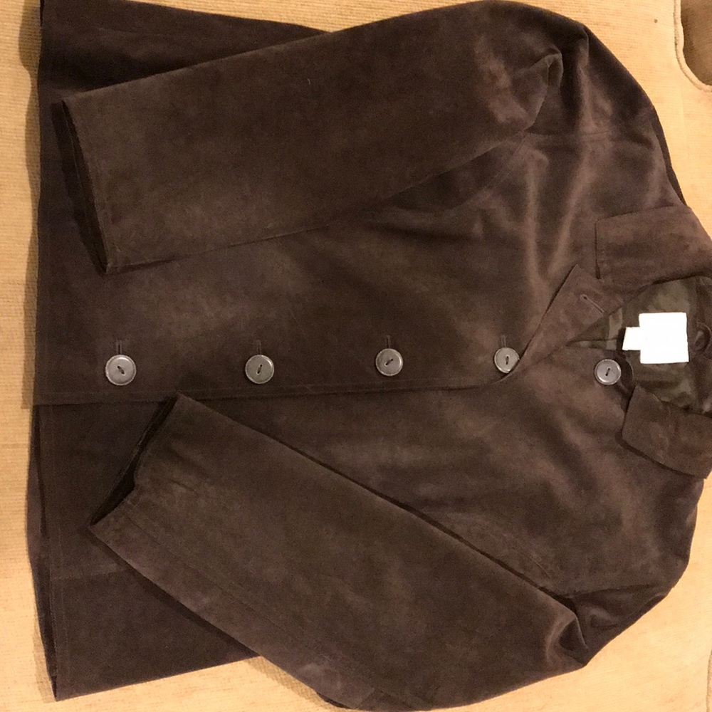 J.Jill Collection Suede Coat